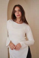 Echelon Plush Top - Off White