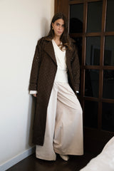 Tattered Trench - Brown