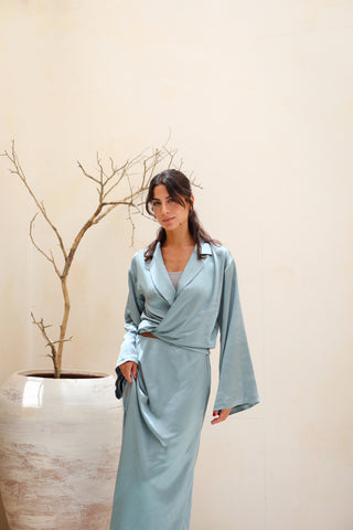The Silky Set - Stone Blue