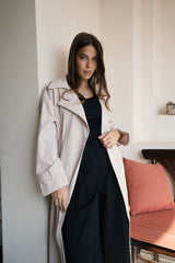 Waterproof Layer Coat - Creme
