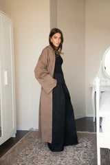 Open Back Trench - Cocoa