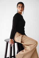 Echelon Plush Top - Black