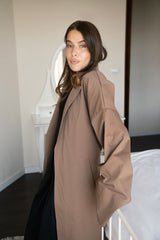Open Back Trench - Cocoa