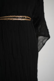 Noir Tunic - Gilded Embrace