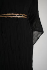 Noir Tunic - Gilded Embrace