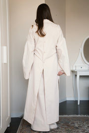 Open Back Trench - Creme