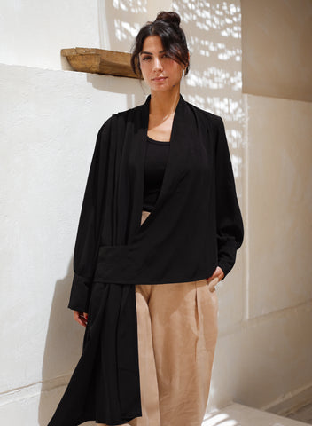 Asymmetrical Top - Black